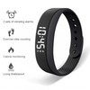 Smart LED Pedometer Bracelet with Vibration Alarm for Daily Activity