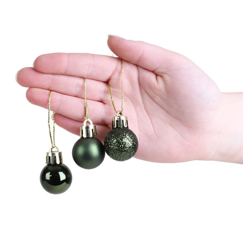 Christmas Concepts® Pack of 25-25mm, 2.5cm (1") Mini Christmas Tree
