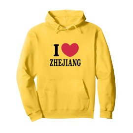 I Love Zhejiang Pullover Hoodie