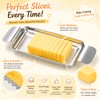 JAYVAR Cheese Slicer and Butter Cutter, 304 Stainless Steel Wire