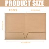 Sinxioer Presentation Folder A4, Pack of 12 File Covers A4