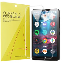 Blueshaweu Screen Protector Compatible with Fanvace Fanvace MP3 Player 5.0 Inch P6, HD Clear Flexible TPU Screen Protector [Pack of 6] Compatible with Fanvace P6 MP3 Player (Transparent)