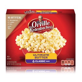Orville Redenbacher Ultimate Butter Microwave Popcorn 6 ct Pack of 36 Bags