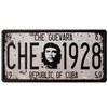 DiiliHiiri Che Guevara Retro Number Plate Home Decoration