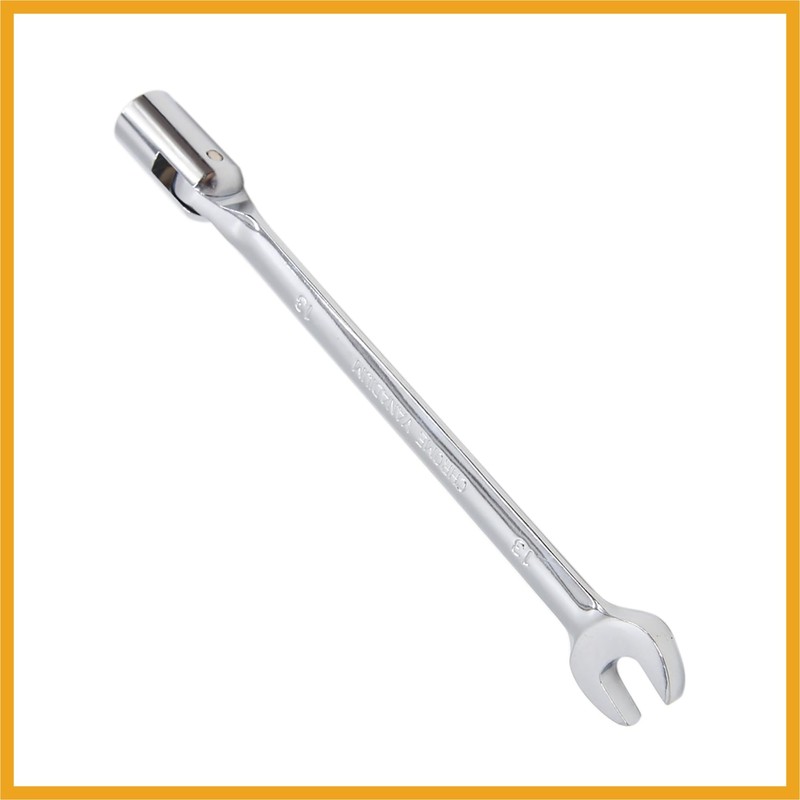 Partuto 13mm Swivel Head Combination Socket Spanner Wrench Car Repair