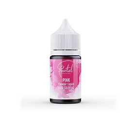 Fractal Colours FlowAir Airbrush Liquid Food Colouring 30ml Pink