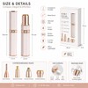 4-in-1 Electric Facial Hair Remover for Women – Rechargeable Lipstick
