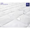 ZNR® Quilted Waterproof Mattress Protector Single | 40 CM Extra