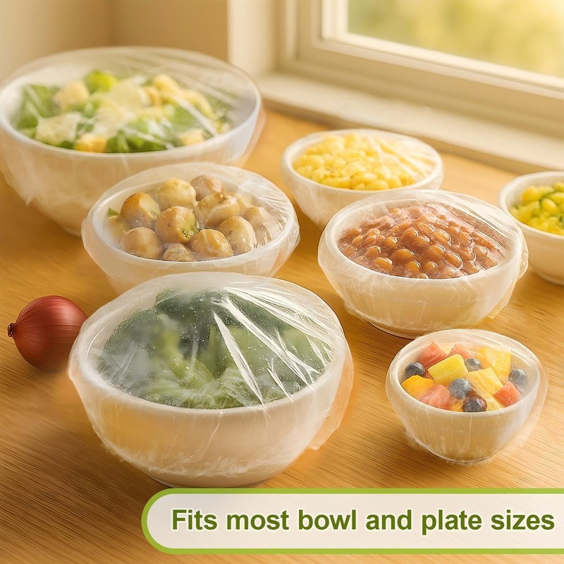 300PCS Bowl Covers for Bread Proofing – QUINGLU Elastic Plastic