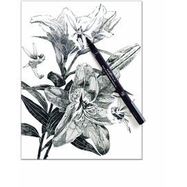 Uni-Ball Pin 0.2mm BLACK , Pack of 12