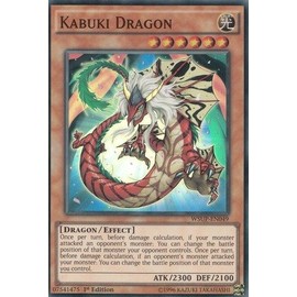 Yu-Gi-Oh! - Kabuki Dragon (WSUP-EN049) - World Superstars - 1st Edition - Super Rare