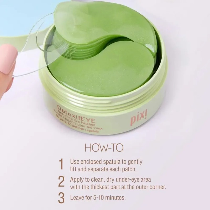 .}}/& Pixi Detoxify - Parche Para Ojos 60 Unidades /-/.{{/o