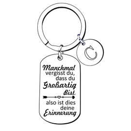 GUOYU Gifts for Women Men, Women Men Alphabet Letter Lanyard, Inspirational Gifts for Best Girlfriend, Sister, Mum, Grandma, Aunt, Dad, Uncle, Daughter, Son, Brother, Colleague, c