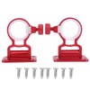 2Pcs Aluminum Magnesium Alloy Fishing Box Umbrella Stand Holder Fishing
