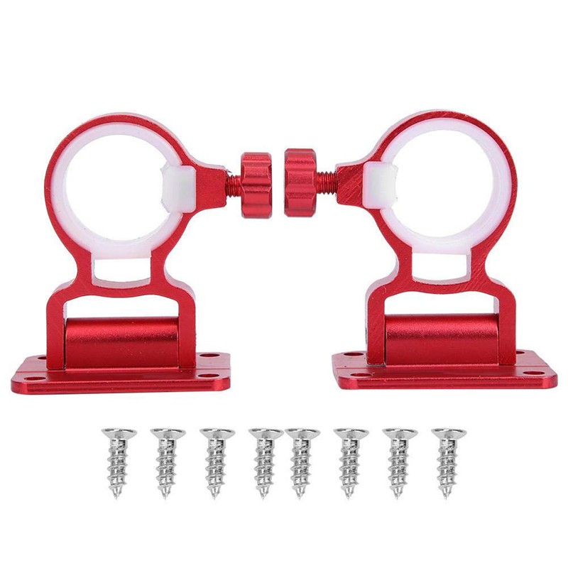 2Pcs Aluminum Magnesium Alloy Fishing Box Umbrella Stand Holder Fishing