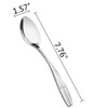 Eagrye 12 Pieces Stainless Steel Dinner Spoons, Flatware Spoon