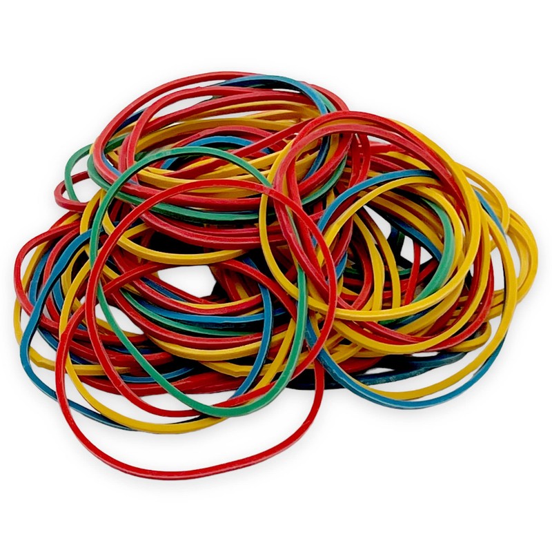 Pack of 80 Rubber Bands Rubber Rings Household Rubber Rubbers