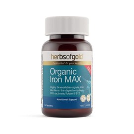 Herbs of Gold Buy Herbs of Gold Organic Iron Max 30 Capsules Online
