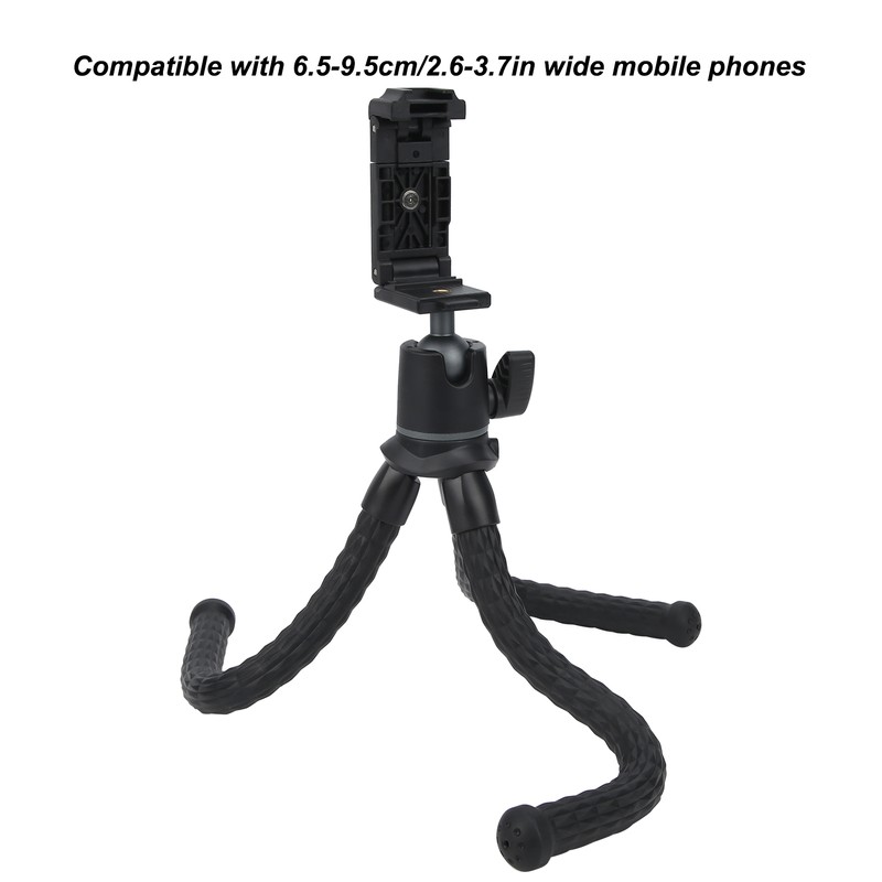 TELESIN Portable Tripod Stand Flexible Desktop 360° Ball Head Tripod