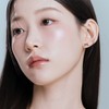 Gold&Deer 14K GF tiny cross earrings white gold / 골드앤디어