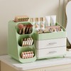 Booklov Makeup Organizer for Vanity, Large Capacity Cosmetic Display Case