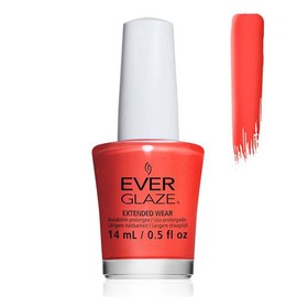 ChinaGlaze EverGlaze Extended Wear Nail Lacquer, Pretty Poppy