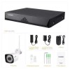 FLOUREON 3.0MP Wireless CCTV Home Security Camera System Auto Cascading