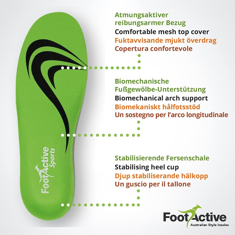 FootActive SPORTS insoles M (UK 7-8½)
