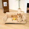 FUNNY FUZZY Dog Bed for Medium Large Dogs - Orthopedic