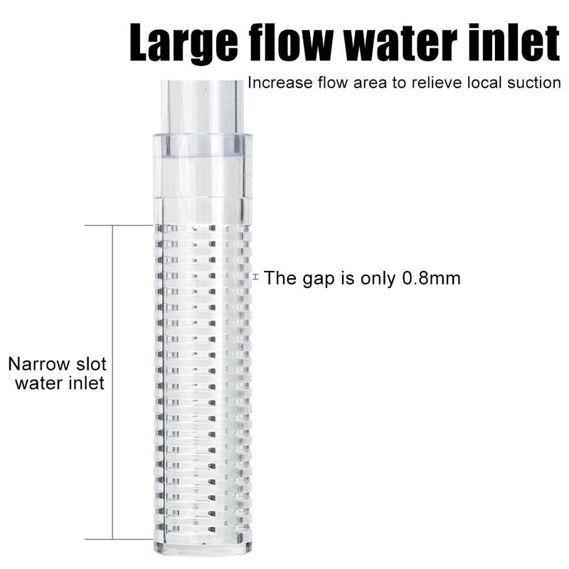 BDKMMS Aquatic Lily Pipe Kit, 12mm/16mm Aquarium Lily Pipe Jet