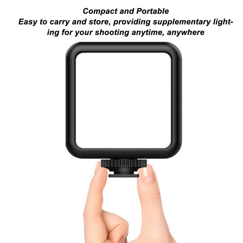 Mini LED Video Light Bright Uniform Lighting RGB LED Camera