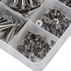 10 x 24mm DIY Rivet Punk Studs Screws Zinc Alloy