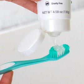 Hyalogic Dr. John’s Natural Toothpaste Gel (Pack of 2) w/Hyaluronic Acid HA and Xylitol – Support Healthy Teeth & Gums - Gentle Whitening Fresh Mint Vegan Friendly (4.58 oz / 130g)