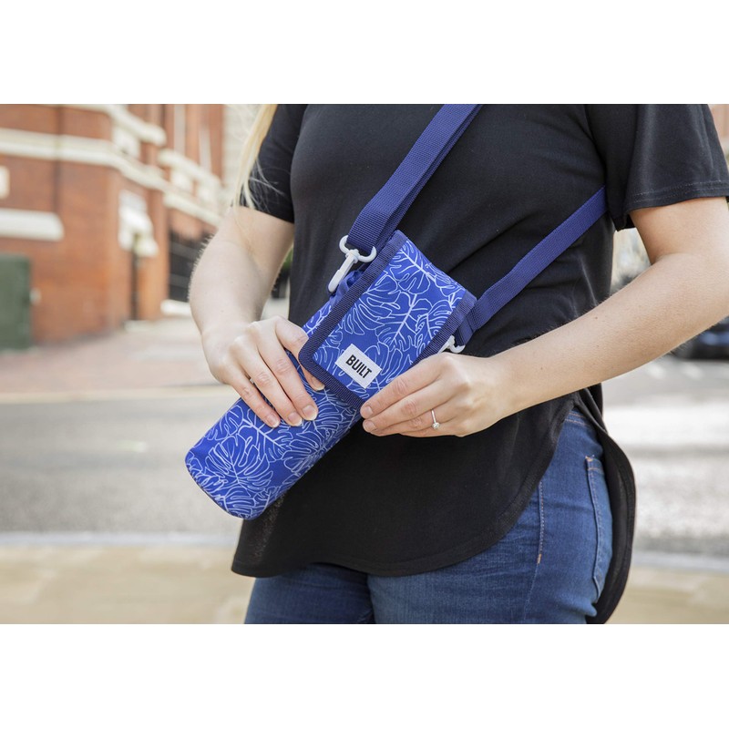 Built Insulated Bottle Bag with Shoulder Strap & 'Abundance' Design,