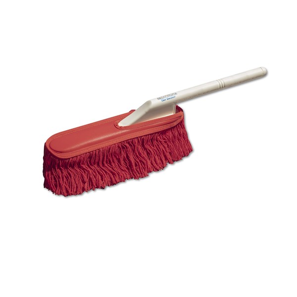 The Original California Car Duster California Car Duster 62443 Standard Car Duster with Plastic Handle, Red 25 Inch