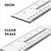 ULTECHNOVO T Square -18 Inch/ 45cm T Ruler, T-Square Plastic