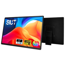 SIUT Laptop Screen Extender Monitor - Dual 16 inch IPS FHD 1200P Extended Monitors for 13"-17" Laptops Type-C/HDMI/USB-A Compatible with Windows Mac Travel Work