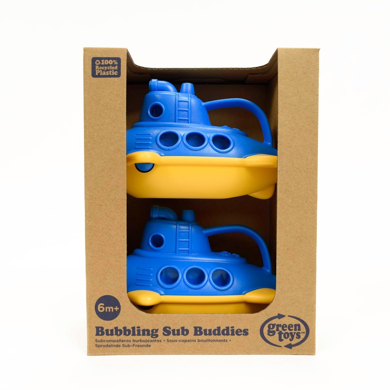 Bubbling Submarine 2-Pack - Blue Top