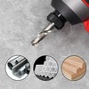 Stubby Drill Bit Set for Metal,6 pcs 1/4" Hex Shank