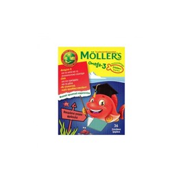 Mollers Moller’s Omega -3 Strawberry Flavour, 36 Jellies