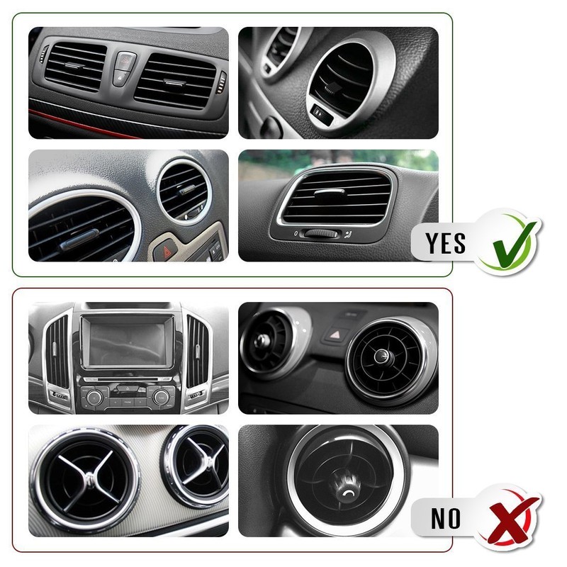 eTECH Magnetic Phone Car Mount Holder, Magnetic Mount Universal Air