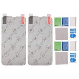 2 Sets 6.1in Private Screen Protector Shockproof 9H Frosted Film Anti Spy Scratch Proof Water Oil Resistant for IOS Phone 14