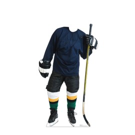 Cardboard People Hockey Player Stand-in Life Size Cardboard Cutout Standup