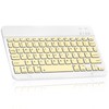 Ultra-Slim Bluetooth Rechargeable Keyboard for alcatel Pop 7 LTE and