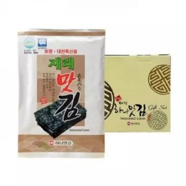 Goldsmsile [골드스마일]선물용세트 재래맛김 1호 선물세트 명절 추석 설날 답례품 [Goldsmile] Traditional Flavor Kim Gift Set 1 for Holidays and Special Occasions