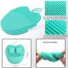 INNERNEED INNERNEED Soft Silicone Facial Cleansing Brush Set, Gentle Exfoliating
