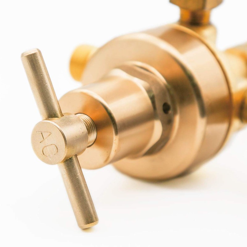 CDL LX45 Acetylene Brass Regulator Compatible with Welding Victor Gas