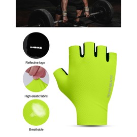INBIKE Fitness Gloves Training Gloves Sports Gloves Women Men for Crossfit Bodybuilding Gym Strength Training Sports Gloves Green M
