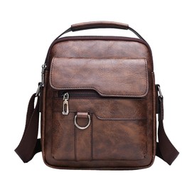 Mens Messenger Bags For Work,Big Capacity Shoulder Bag - High Capacity Lightweight Daypack Purse For Casual Work