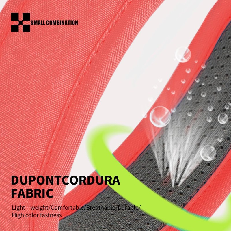 Small Combination Adjustable Pet Dog Collar, Turquoise and Black (Watermelon